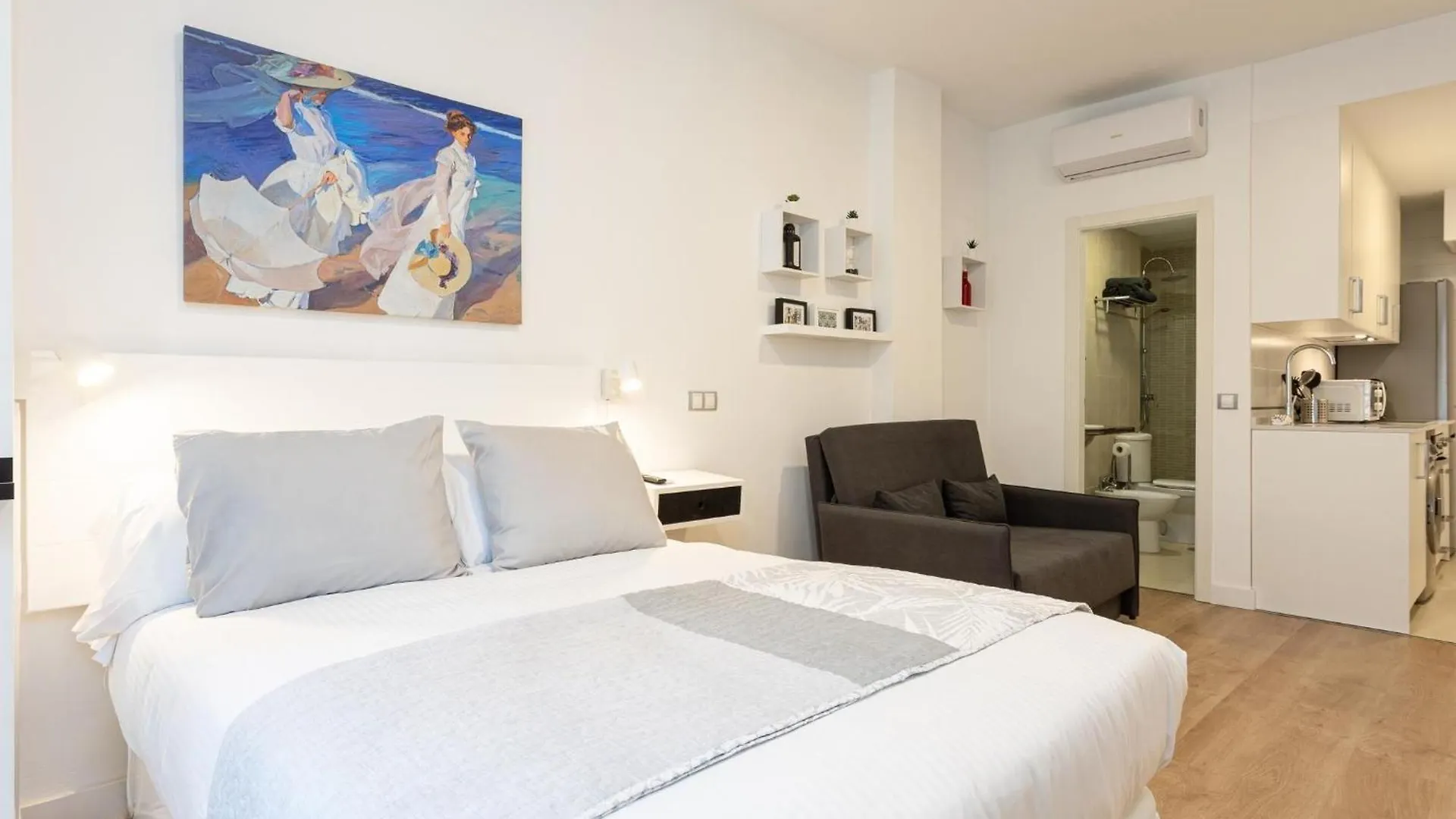Apartment H2M Dos Aceras Loft Ground Floor, Air Conditioning, Wifi Malaga